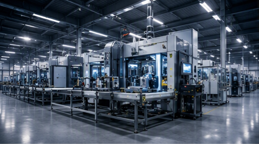 Modern manufacturing facility